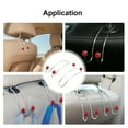 thumbnail image 5 of Masteelf  2 PCS Car Bag Detailing Seat Organizer Hooks for Easy Access Purse, 5 of 8