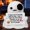 Ghost Hope Friend, variant on Positive Crochet  Hug Plush - Halloween Emotional Support Ghosts Stuffed , Spooky Valentines or Friendship ,  Halloween Crochet  for Women, GF,