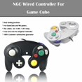 thumbnail image 2 of Wired Gamecube Controllers for Nintendo Wii Game Cube Switch Console 2 pcs, 2 of 4