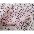 thumbnail image 5 of oneOone Tissu Tabby en Soie Violet Matériau de Robe en Bloc Tissu Imprimé Tissu au Mètre 42 Pouces de Large-Rh, 5 of 5