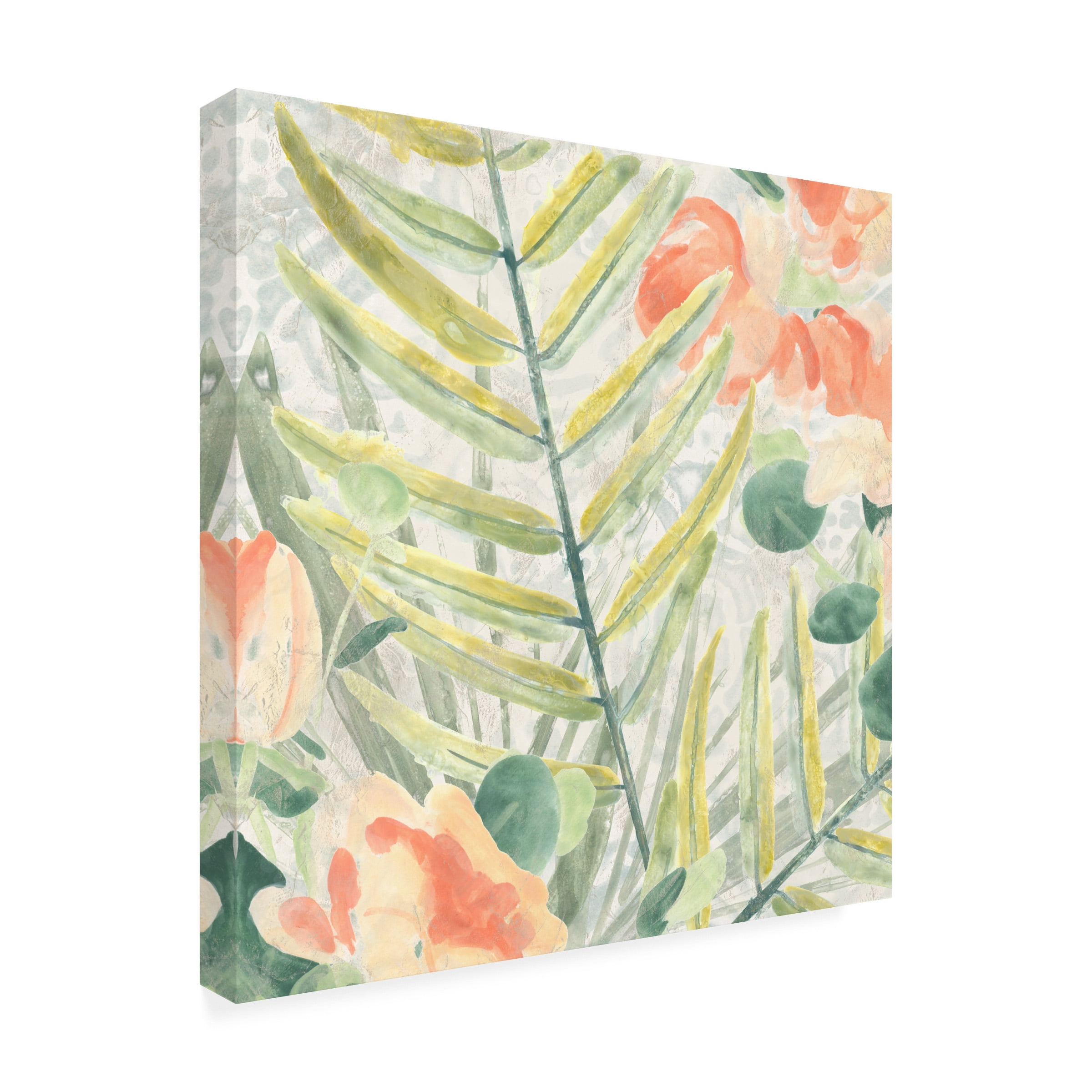 June Erica Vess 'Palm Garden III' Canvas Art