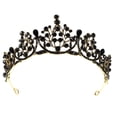 thumbnail image 1 of MasteelfCA Couronne de Mariée Baroque Vintage Accessoires de Robe de Mariée Noir, 1 of 7