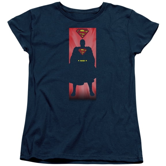 Superman - Block - Women's Short Sleeve Shirt - Small