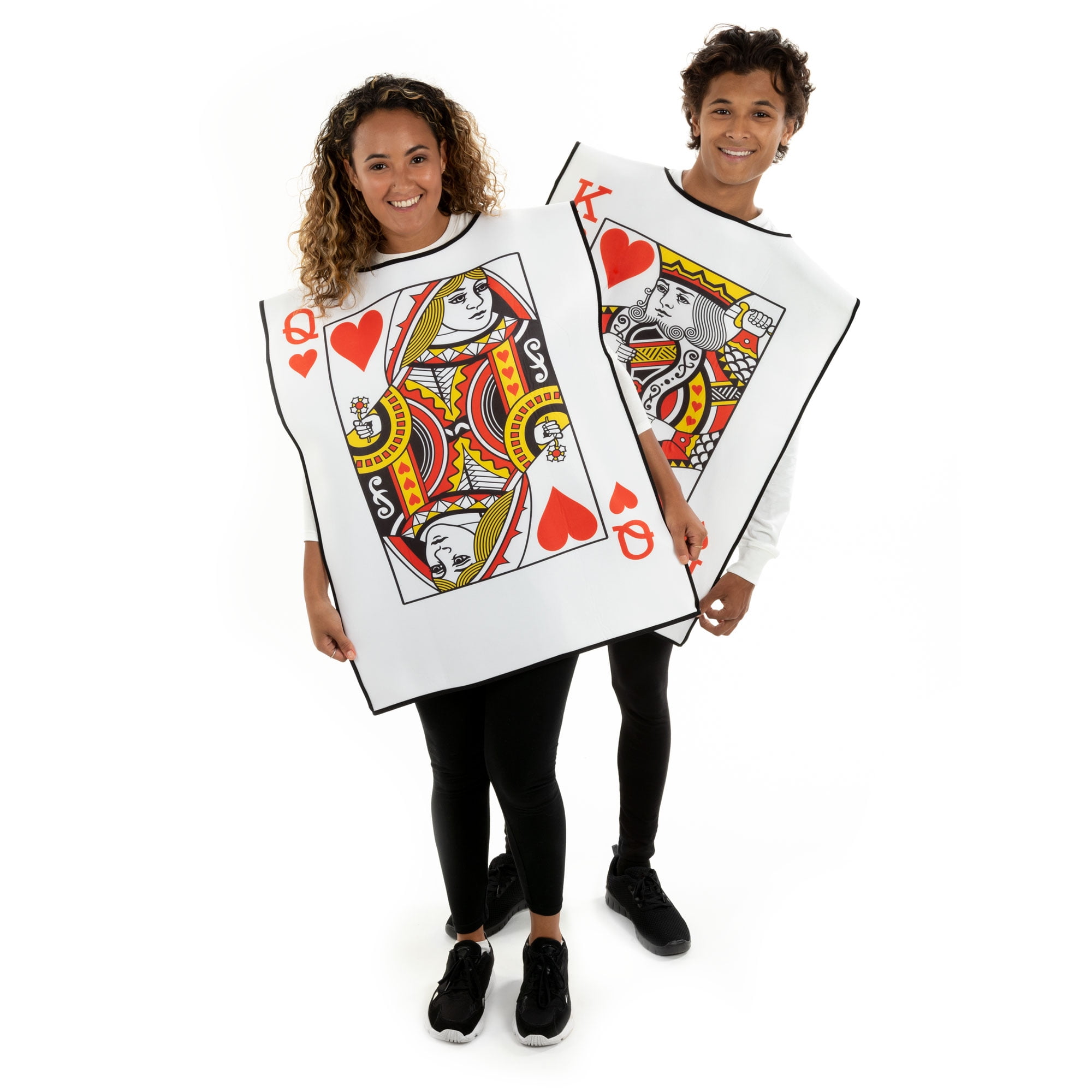Hauntlook King and Queen Playing Cards Costumes OneSize Halloween