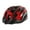 Red, variant on S SERENABLE Bike Helmet Breathable with Visor Helmet for Adults Commuting Biking Red