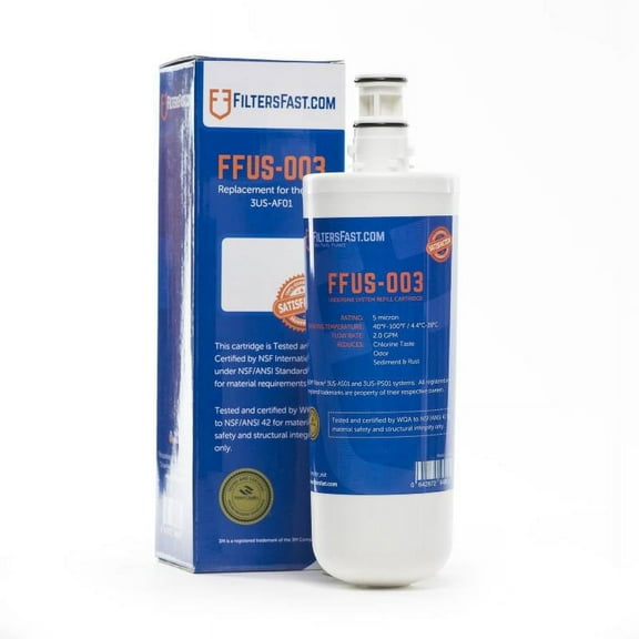 Filters Fast Compatible with Replacement for Filtrete 3US-AF01 Under Sink Water Filter Cartridge 5-Micron, 1 Pack