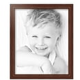 thumbnail image 2 of ArtToFrames 14" x 17" Cherry Picture Frame, 14x17 inch Red MDF Poster Frame (WOM-4084),  Pack, 2 of 8