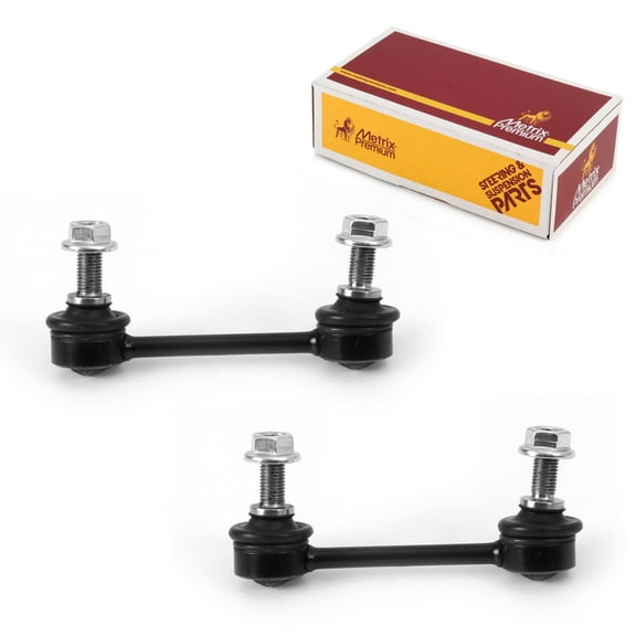 Metrix Premium Chassis Parts - 2 PC Rear Sway Bar Stabilizer End Link Kit Fits 2004-2008 Nissan Maxima, 2002-2006 Nissan Altima, Replacement K90684