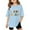 Blue-1, variant on T-Shirts for Girls Cute,First Day of School Shirts 4th Grade Graphic Prints Summer Casual School Uniform Preppy Casual Short Sleeve Tops