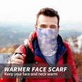 thumbnail image 7 of Neck Gaiter Face Cover Scarf, Winter With Snowflakes Soft Face Sun Mask Cover Scarf Headband Cooling Sweat Absorbing Bandanas Hiking Cycling Running, 7 of 7