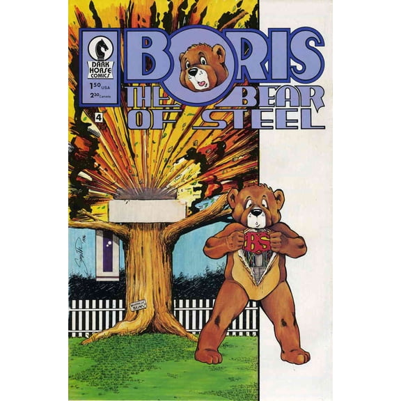 Boris the Bear #4 VF ; Dark Horse Comic Book