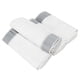 thumbnail image 1 of Bolsa de basura, 4 rollos de bolsa de basura con cordón grueso blanco Tecnología innovadora, 1 of 8