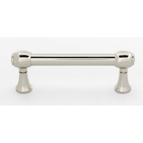 Alno A980-3 Royale 3" Center To Center Traditional Solid Brass Cabinet Handle / Drawer