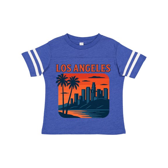 Inktastic Los Angeles Palm Trees Sunset Boys or Girls Toddler T-Shirt