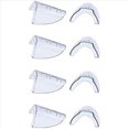 thumbnail image 2 of 12 Pares de Protectores Laterales para Anteojos, Protectores Laterales Transparentes para Anteojos de Seguridad, 2 of 5