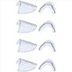 thumbnail image 2 of 12 Pares de Protectores Laterales para Anteojos, Protectores Laterales Transparentes para Anteojos de Seguridad, 2 of 6