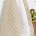 thumbnail image 3 of All-Clad Skipping Stripe & Wave Kitchen Towels, 4-Pack, Toast, 3 of 5