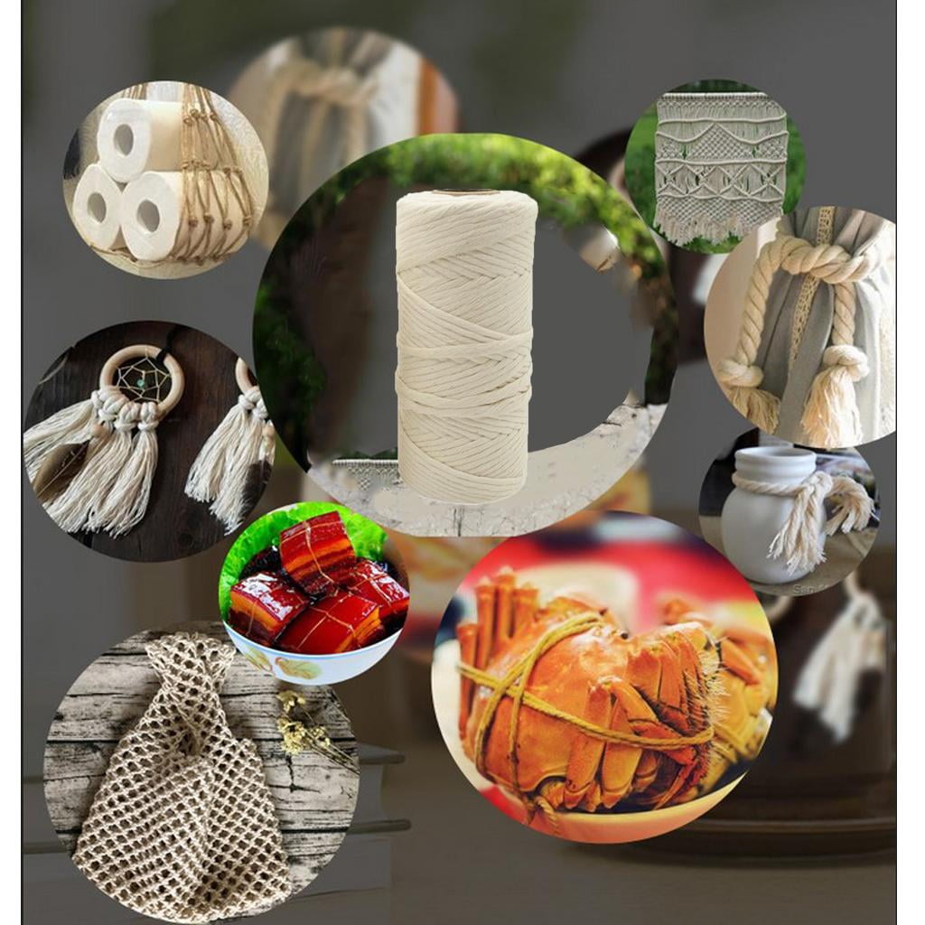 FVDPWYE Macrame Cord for Wall Hanging Catcher Rope 4mm