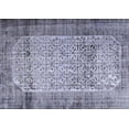 thumbnail image 1 of Ahgly Company Machine Washable Indoor Rectangle Contemporary Blue Gray Area Rugs, 6' x 9', 1 of 7
