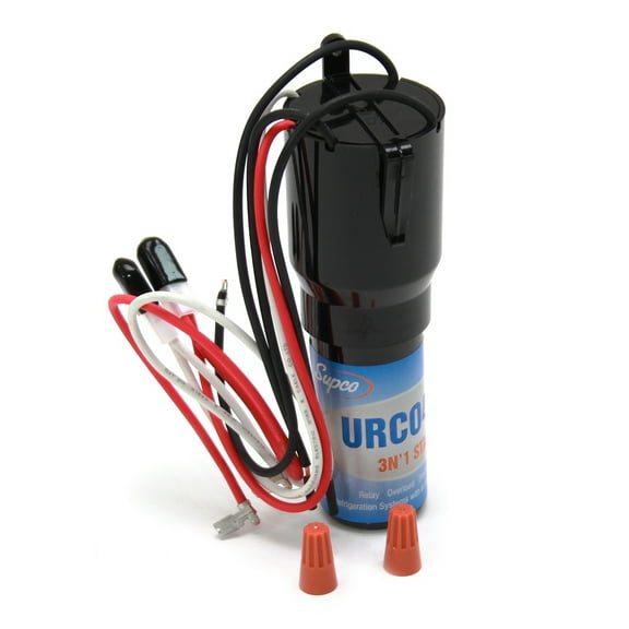 URCO410, Hard Start Kit, Relay, Start Capacitor, Overload replaces URO410