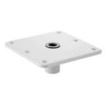 thumbnail image 1 of For Utility Aluminum Boat Seat Base, 7 x 7 Inch Boat Seat Pedestal with 3/4 Inch Pin Post Socket., 1 of 5