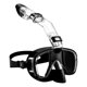 thumbnail image 1 of Snorkel Mask Foldable Diving Mask Set with Dry and Camera Mount, Anti-Fog Professional Snorkeling Gear-, 1 of 5
