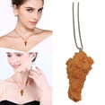 thumbnail image 2 of Chicken Leg Legs Jewelry Pendant Necklace Unique Small for Men and Women, 2 of 6