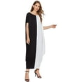 thumbnail image 3 of Robe Maxi Harem à Manches Courtes pour Femmes, 3 of 6