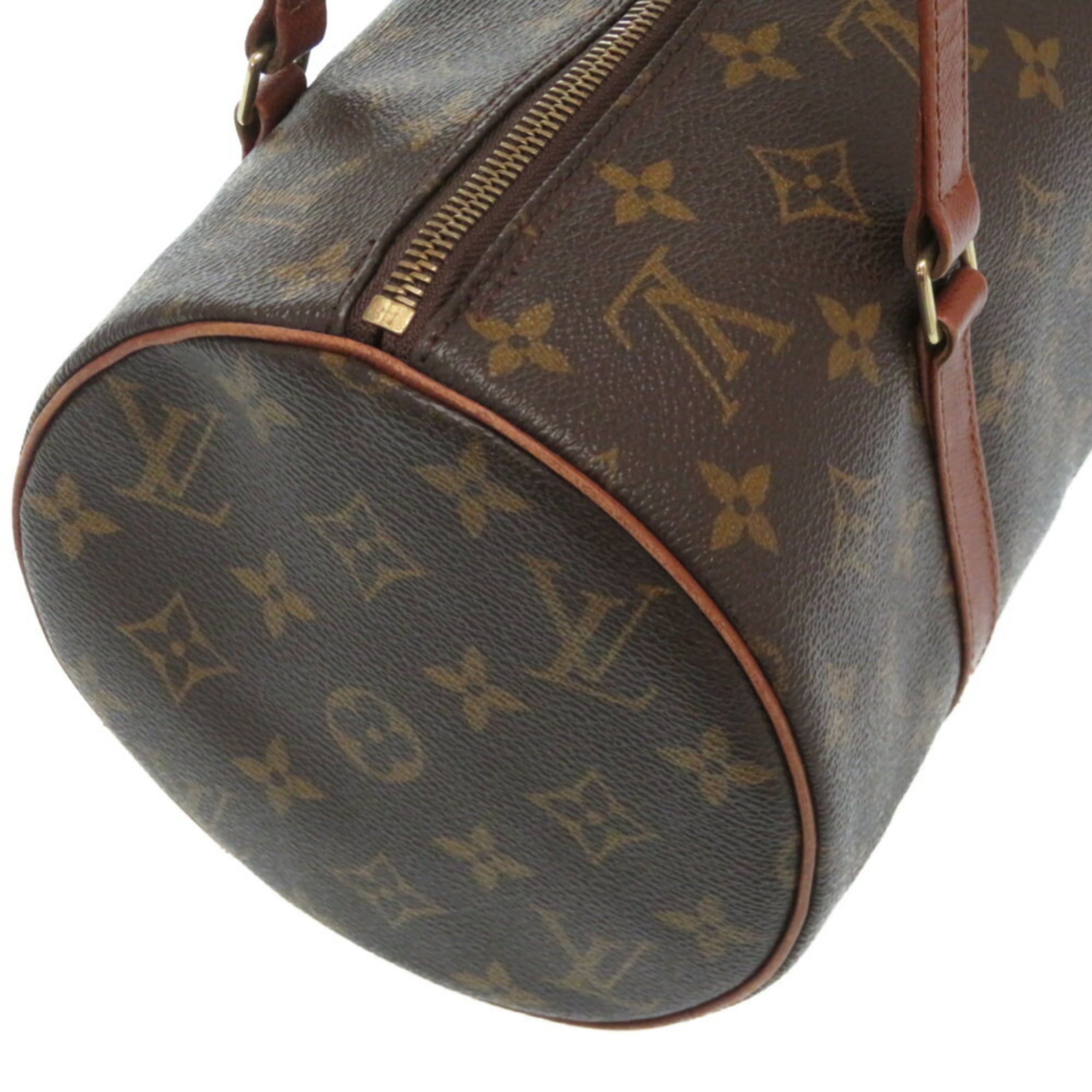 Authentic Louis Vuitton Monogram Papillon 30 Hand Bag F1185.6.1J506