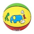 thumbnail image 1 of Rubber Children Basketball,Rubber No.3 Kitten Ride Mini Basketball Wear Resistant Basketball Exquisite Design, 1 of 12