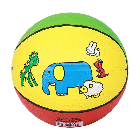 Mini Basketball,Rubber No.3 Kitten Ride Children Basketball Kindergarten Basketball Tailored for Perfection