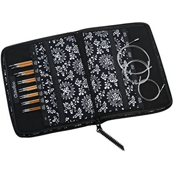ChiaoGoo SPIN 5-Inch Bamboo Interchangeable Knitting Needles - Small Set
