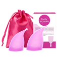 thumbnail image 1 of Copa Menstrual reutilizable de silicona para mujer, Copa Menstrual de grado médico, higiene femenina, 1 of 4