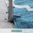 thumbnail image 4 of Lahome Moroccan Washable 2x10 Kitchen Runner Rug Non-Slip Lightweight Blue Print Soft Modern Carpet Runner for Bathroom Entryway Laundry Room, 4 of 8