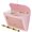 Pink, variant on Accordion File Organizer, 13 Pocket Expanding File Folder with Labels, A4 Letter Size, Portable Document Receipt Organizer Pouch