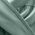 thumbnail image 5 of Summer Women's 2 Piece Lounge Set Casual Long Pants Solid Color Loungewear Set — Army Green∣L, 5 of 5