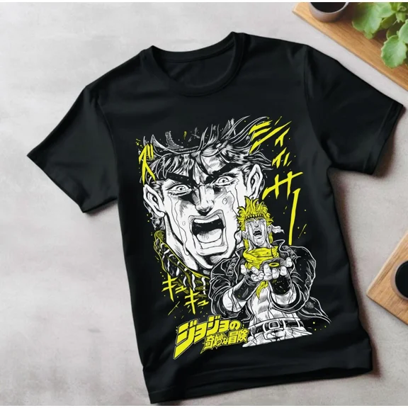 Reprint Rare Jojo 's Bizarre Adventure T Shirt, Anime Shirt, Manga Tee,unisex t shirt