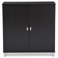 thumbnail image 3 of Baxton Studio Marcy Armoire de Rangement Polyvalente pour Entrée en Brun, 3 of 6