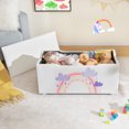 thumbnail image 3 of Costway Banc de Rangement Rembourré pour Enfants Coffre à Jouets Polyvalent Repose-Pieds avec Couvercle, 3 of 10