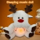 thumbnail image 4 of Juguete Peluche para Bebé Chupete Alce Navideño Con Luces Musicales Respiración Rítmica, 4 of 9