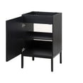 thumbnail image 2 of JONATHAN Y Rowan 20 in. W x 18 in. D x 33 in. H, 2-Shelf, Bath Vanity Cabinet ONLY, Black, VAN1018C, 2 of 7