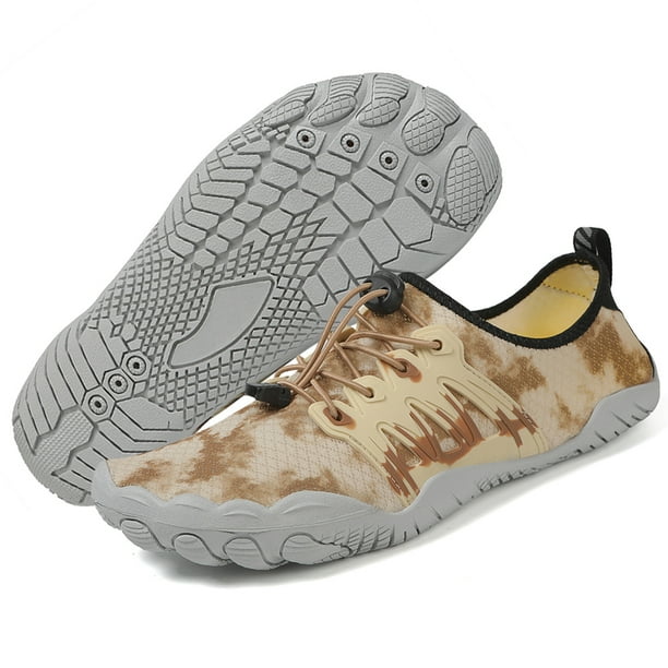 Zapatos de agua para hombres y mujeres calcetines acuáticos de secado rápido transpirables zapatos deportivos atléticos al aire libre sin cordones para playa natación surf yoga ejercicio