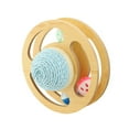thumbnail image 3 of Sisal Kitten Scratching Ball,Cat Scratcher Toy Innovative Cat Scratcher Toy Kitten Interactive Toy Expertly Crafted, 3 of 12