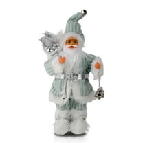12" Christmas Santa Claus Doll Gift Toy Home Table Decoration Collectible Figurines For Xmas Holiday
