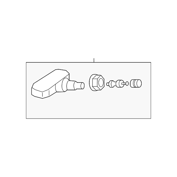 Honda Civic Tire Pressure Monitoring System Tpms Sensor