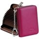 thumbnail image 1 of Cartera con cremallera FurArt con bloqueo RFID para mujer y llavero, 1 of 7