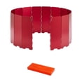 thumbnail image 3 of Parabrisas de estufa plegable portátil Colamx Rojo, 3 of 8