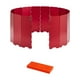 thumbnail image 3 of Parabrisas de estufa plegable con bolsa de almacenamiento Protector de viento para parabrisas Rojo, 3 of 9