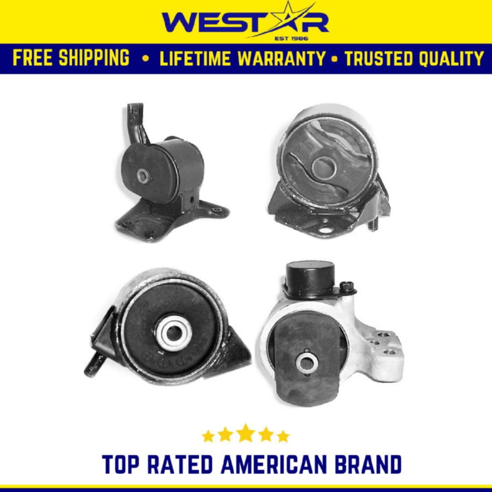 Engine Motor & Trans. Mount Set Compatible for 19992000 Hyundai