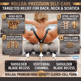 thumbnail image 2 of Rollga LITE Foam Roller for Back Pain, Deep Tissue Massage, 18", 2 of 12
